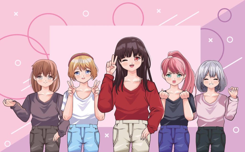 Pretty Anime Girls